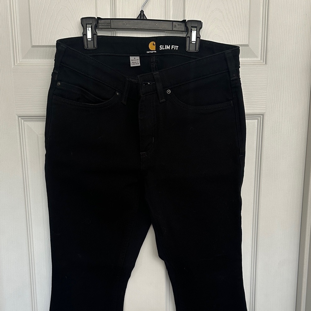 Carhartt Women's Black Slim Skinny Jeans